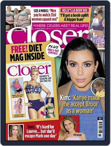 Closer United Kingdom May 2nd, 2015 Digital Back Issue Cover