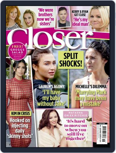 Closer United Kingdom May 10th, 2016 Digital Back Issue Cover