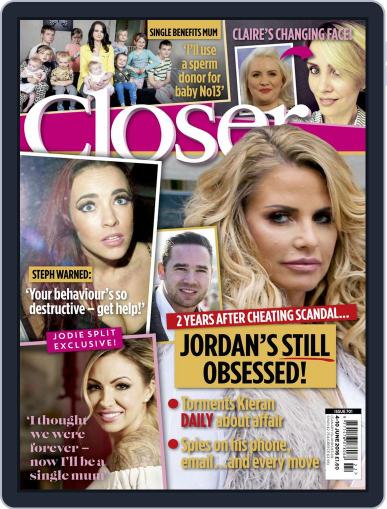 Closer United Kingdom May 31st, 2016 Digital Back Issue Cover