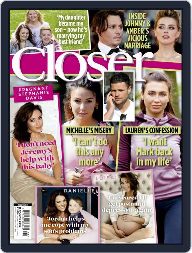 Closer United Kingdom June 7th, 2016 Digital Back Issue Cover