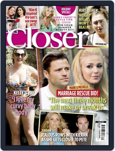 Closer United Kingdom July 26th, 2016 Digital Back Issue Cover