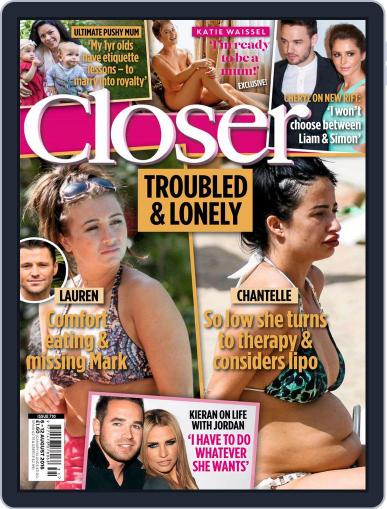 Closer United Kingdom August 2nd, 2016 Digital Back Issue Cover