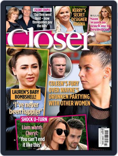 Closer United Kingdom November 22nd, 2016 Digital Back Issue Cover