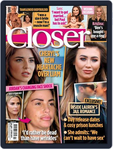 Closer United Kingdom January 24th, 2017 Digital Back Issue Cover