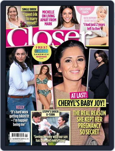 Closer United Kingdom February 28th, 2017 Digital Back Issue Cover