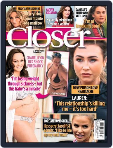Closer United Kingdom March 7th, 2017 Digital Back Issue Cover