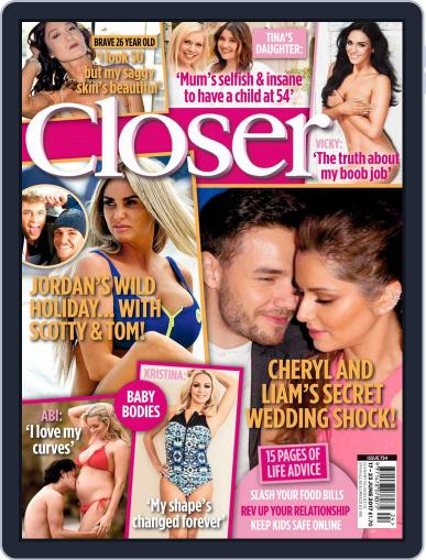 Closer United Kingdom June 13th, 2017 Digital Back Issue Cover