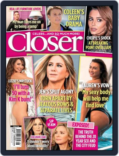Closer United Kingdom February 24th, 2018 Digital Back Issue Cover