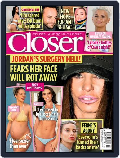 Closer United Kingdom April 7th, 2018 Digital Back Issue Cover