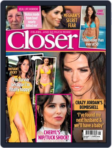 Closer United Kingdom May 26th, 2018 Digital Back Issue Cover