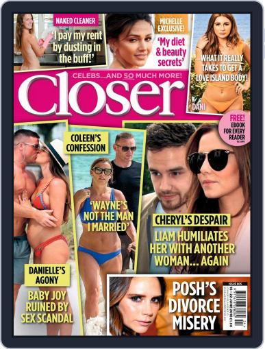 Closer United Kingdom June 16th, 2018 Digital Back Issue Cover