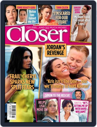 Closer United Kingdom July 7th, 2018 Digital Back Issue Cover