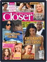 Closer United Kingdom (Digital) Subscription                    September 29th, 2018 Issue