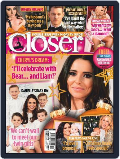 Closer United Kingdom December 22nd, 2018 Digital Back Issue Cover