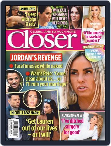 Closer United Kingdom March 16th, 2019 Digital Back Issue Cover