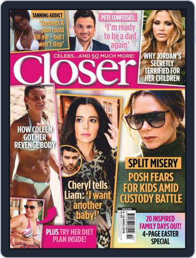 Closer United Kingdom April 6th, 2019 Digital Back Issue Cover