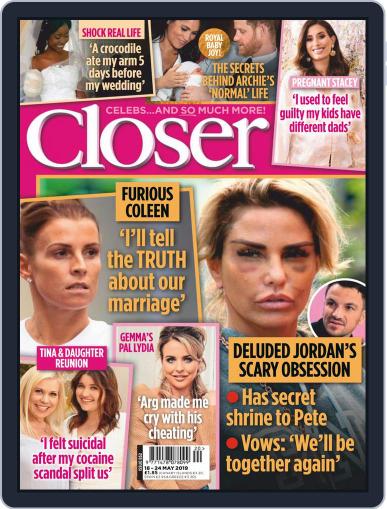Closer United Kingdom May 18th, 2019 Digital Back Issue Cover