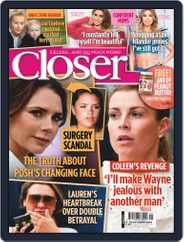 Closer United Kingdom (Digital) Subscription                    October 12th, 2019 Issue