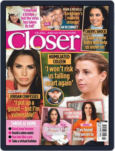 Closer United Kingdom April 18th, 2020 Digital Back Issue Cover
