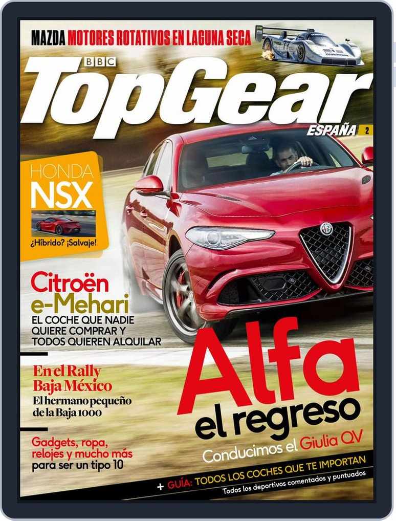 Top Gear España Julio - Agosto 2016 (Digital)
