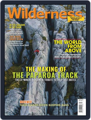 Wilderness New Zealand May 1st, 2019 Digital Back Issue Cover