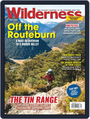 Wilderness New Zealand July 1st, 2019 Digital Back Issue Cover