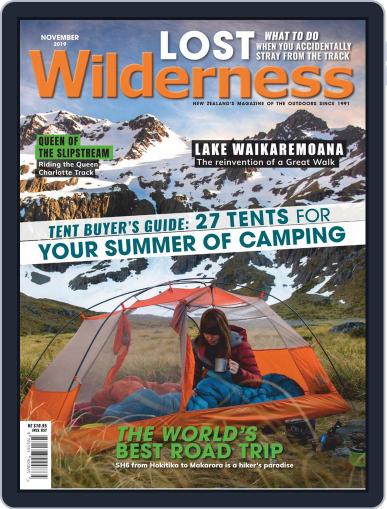 Wilderness New Zealand November 1st, 2019 Digital Back Issue Cover