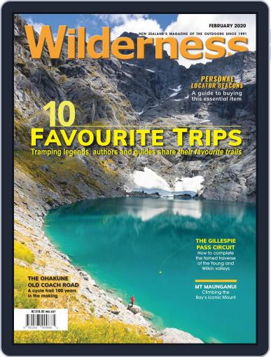 Wilderness New Zealand February 1st, 2020 Digital Back Issue Cover