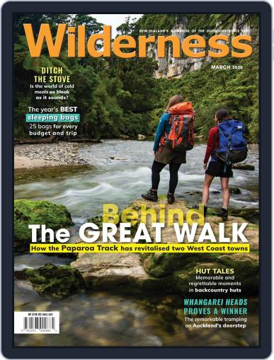 Wilderness New Zealand March 1st, 2020 Digital Back Issue Cover