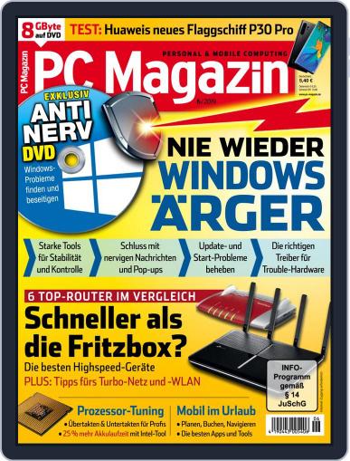 PC Magazin June 1st, 2019 Digital Back Issue Cover