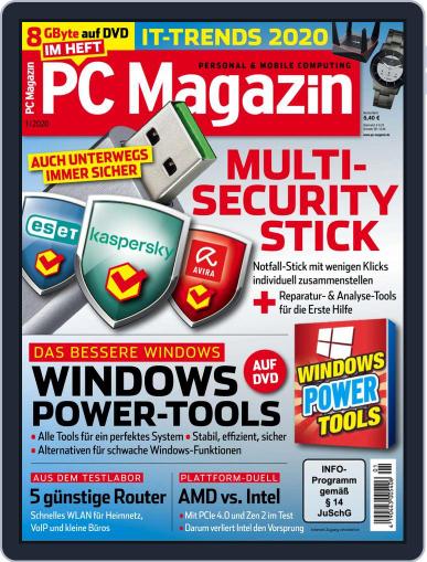 PC Magazin January 1st, 2020 Digital Back Issue Cover