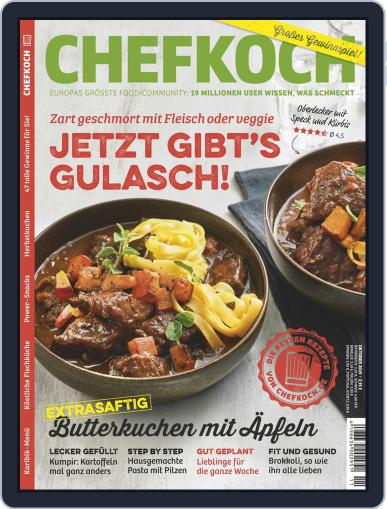 Chefkoch November 1st, 2019 Digital Back Issue Cover