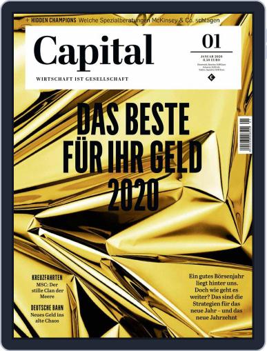 Capital Germany January 1st, 2020 Digital Back Issue Cover