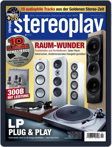 stereoplay September 1st, 2019 Digital Back Issue Cover