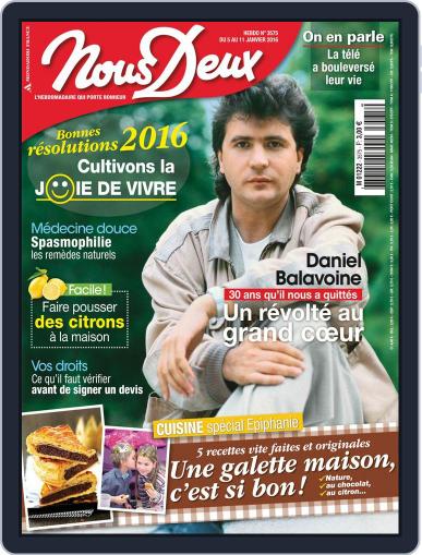 Nous Deux January 5th, 2016 Digital Back Issue Cover