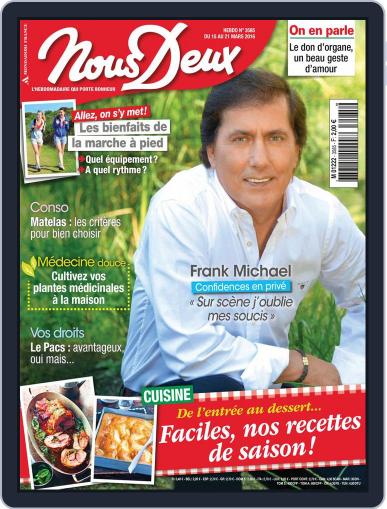 Nous Deux March 15th, 2016 Digital Back Issue Cover