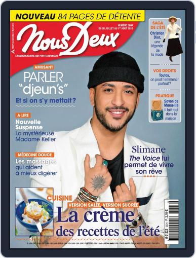 Nous Deux July 25th, 2016 Digital Back Issue Cover