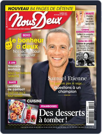 Nous Deux August 15th, 2016 Digital Back Issue Cover