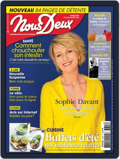 Nous Deux August 22nd, 2016 Digital Back Issue Cover
