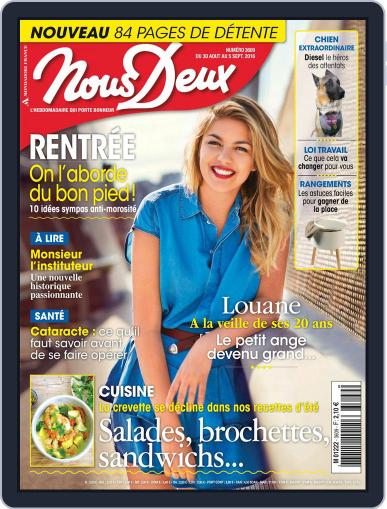 Nous Deux August 29th, 2016 Digital Back Issue Cover