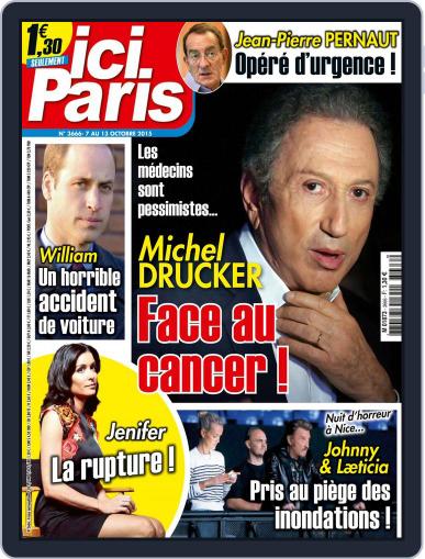 Ici Paris October 6th, 2015 Digital Back Issue Cover