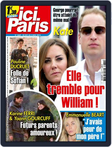 Ici Paris October 27th, 2015 Digital Back Issue Cover