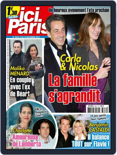 Ici Paris November 3rd, 2015 Digital Back Issue Cover