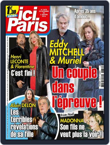 Ici Paris December 30th, 2015 Digital Back Issue Cover