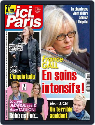Ici Paris February 10th, 2016 Digital Back Issue Cover