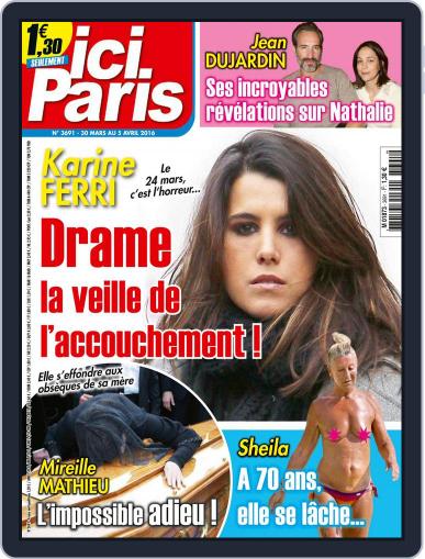 Ici Paris March 30th, 2016 Digital Back Issue Cover