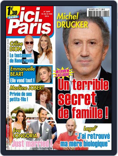 Ici Paris May 25th, 2016 Digital Back Issue Cover