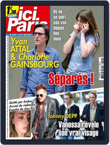 Ici Paris June 1st, 2016 Digital Back Issue Cover