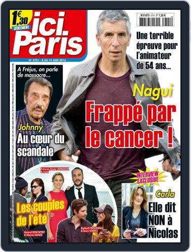 Ici Paris June 8th, 2016 Digital Back Issue Cover
