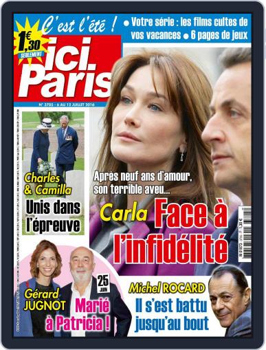 Ici Paris July 6th, 2016 Digital Back Issue Cover